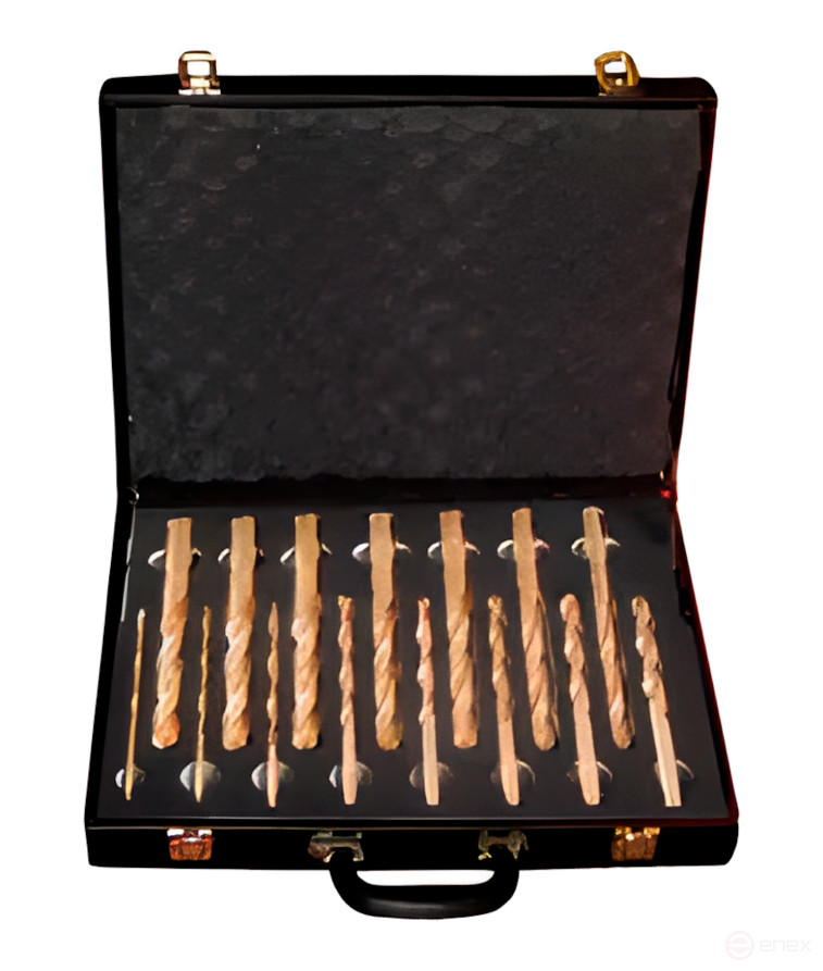 Intrinsically safe drill set, 15 pieces (6-20 mm) BeCu D-15, HORTZ