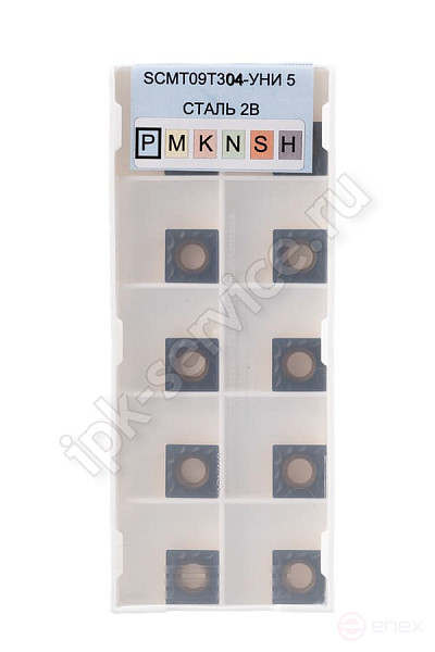 SCMT09T304-GM VK4225 Пластина твердосплавная ИПК