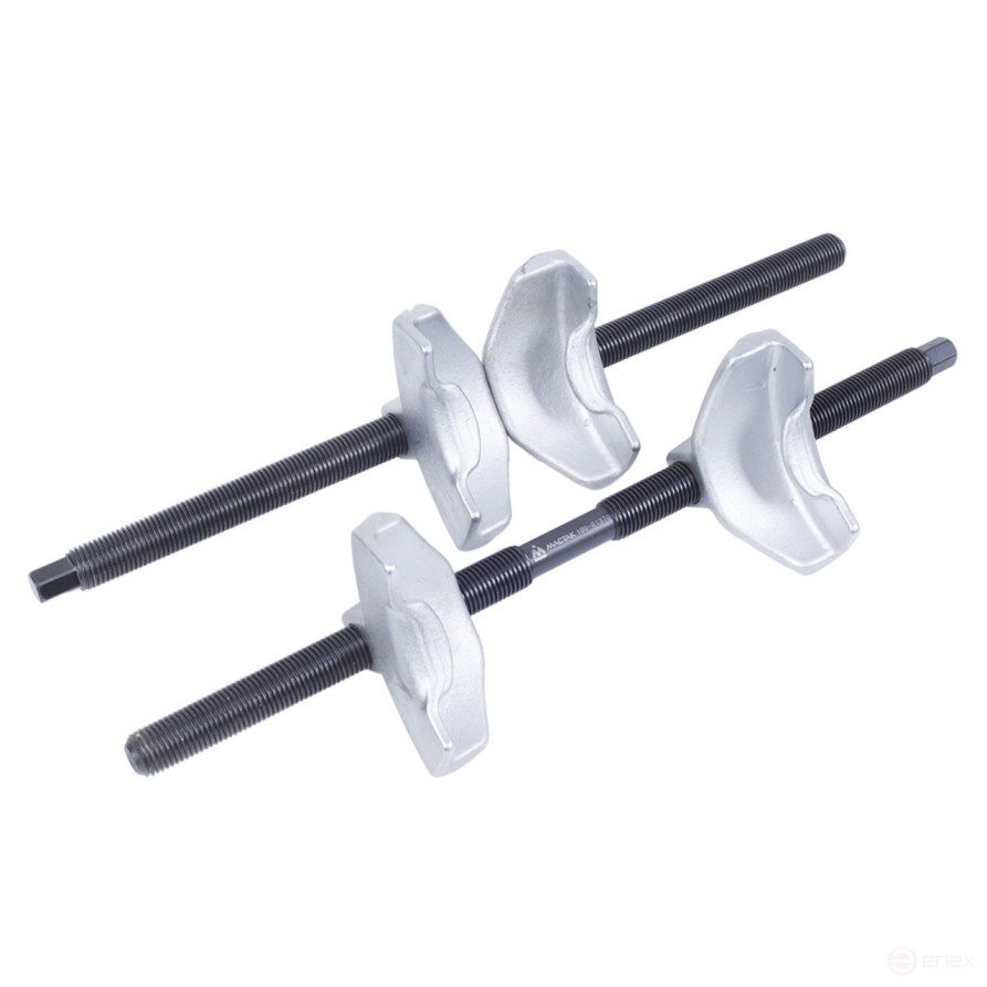 Shock absorber spring coupling, 370 mm, forged, U-shaped holders, 2 pieces MASTER 100-01370