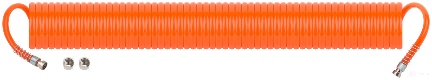 Extension hose with bayonet connectors, diameter 8x12 mm, 15 m
