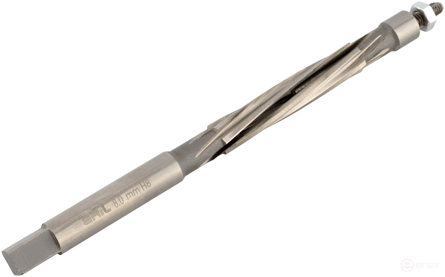 The sweep is adjustable by 8 mm BERIL