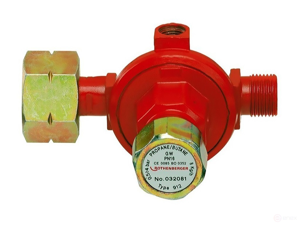 Редуктор для пропана G3/8"L - 8 кг/ч