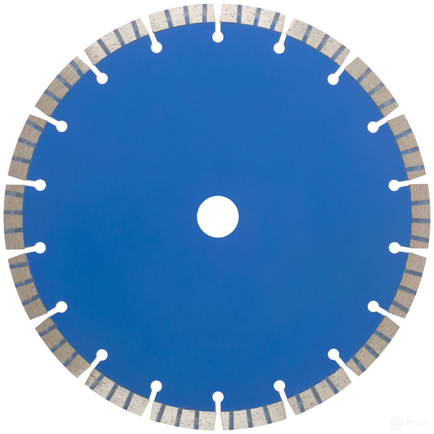 Диск отрезной алмазный турбо-сегментный, 230 x 2,7-2,8 x 10 x 22.2 мм