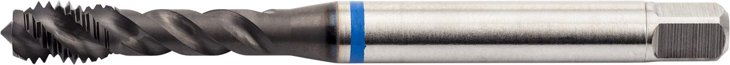 Машинный метчик со спиральной стружечной канавкой 48°, Blue Shark M 4