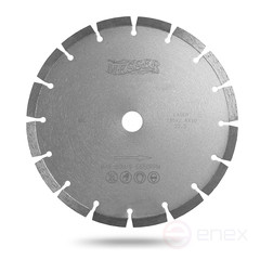 Diamond segment disc Messer B/L. The diameter is 125 mm.
