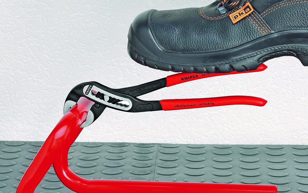 KNIPEX ALLIGATOR® клещи переставные, 70 мм (2 3/4"), под ключ 60 мм, L-300 мм, серые, 1-к ручки