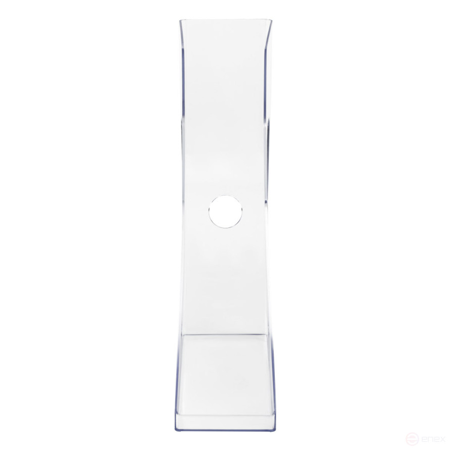 Paper tray vertical STAMP "Asset", transparent, width 70mm