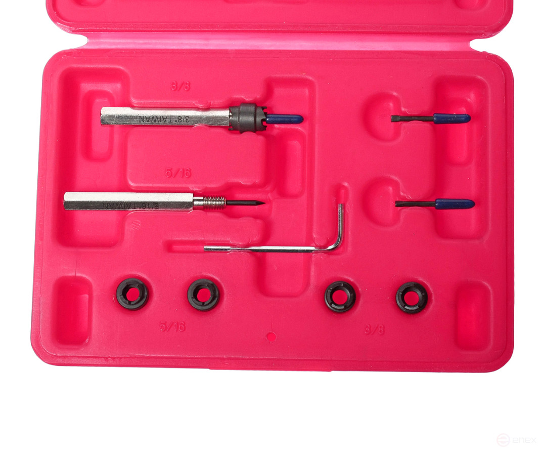 Набор инструментов для высверливания сварочных точек в кейсе JTC