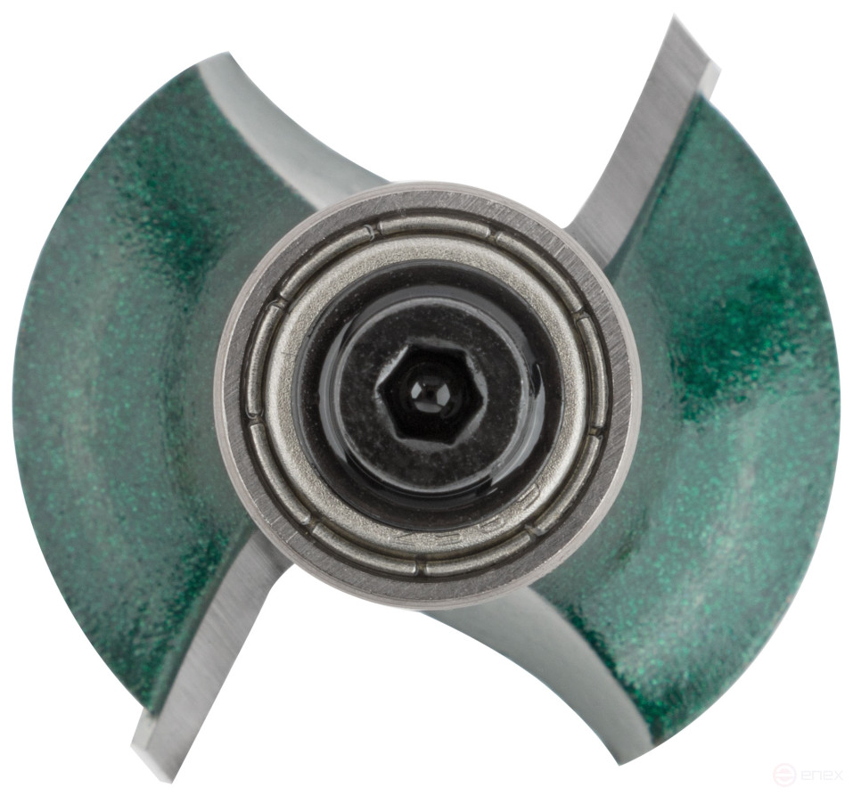 Фреза кромочная калевочная с нижним подшипником DxHxL=28,6х16x56,3 мм