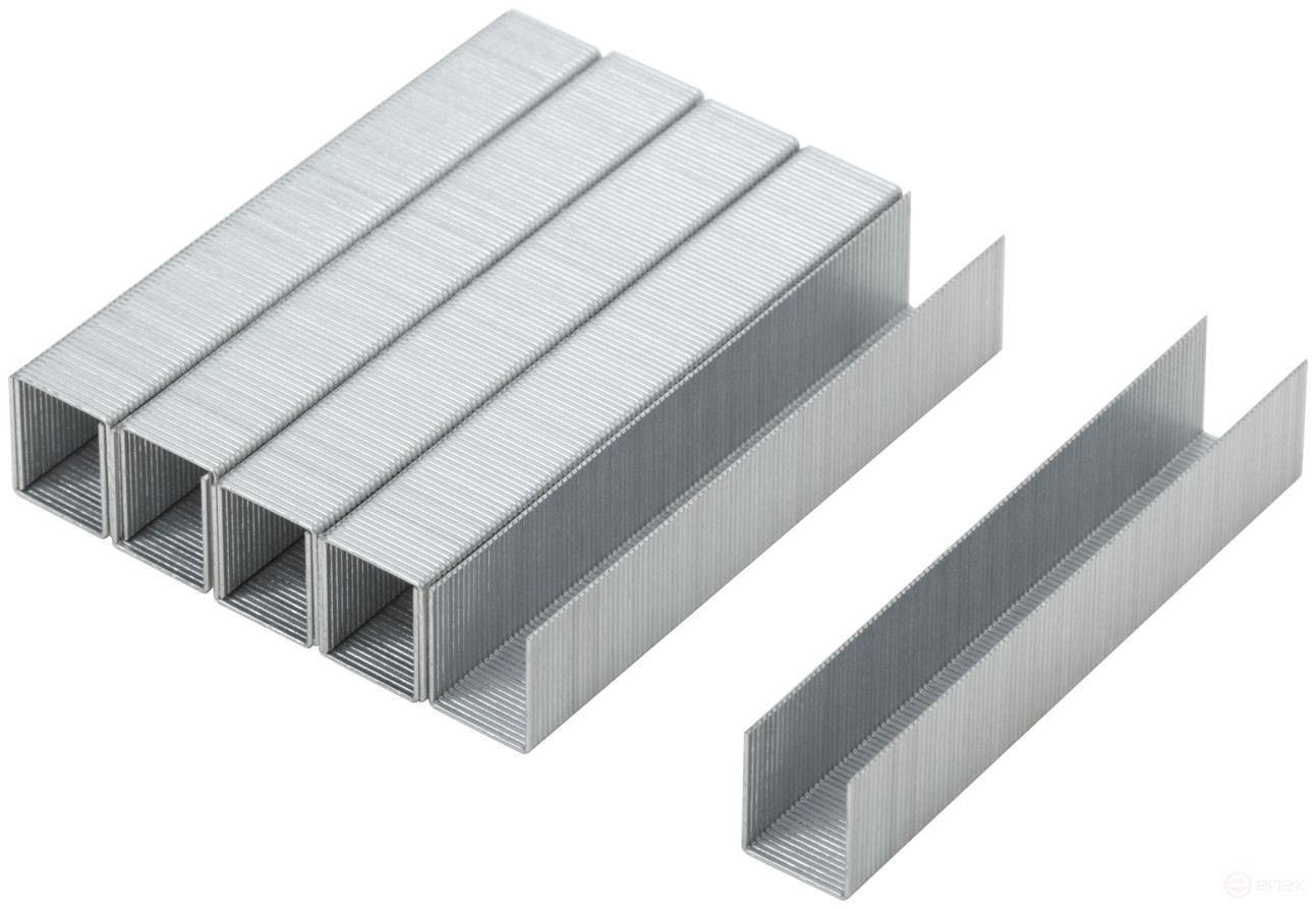 Stapler staples, hardened 11.3 mm x 0.7 mm, (narrow type 53) 14 mm, 1000 pcs.