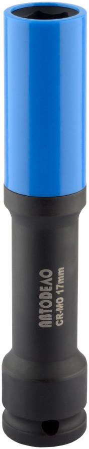 Impact wheel head *17 (DR1/2";L-150mm with plast.protection) Avtodor 39247