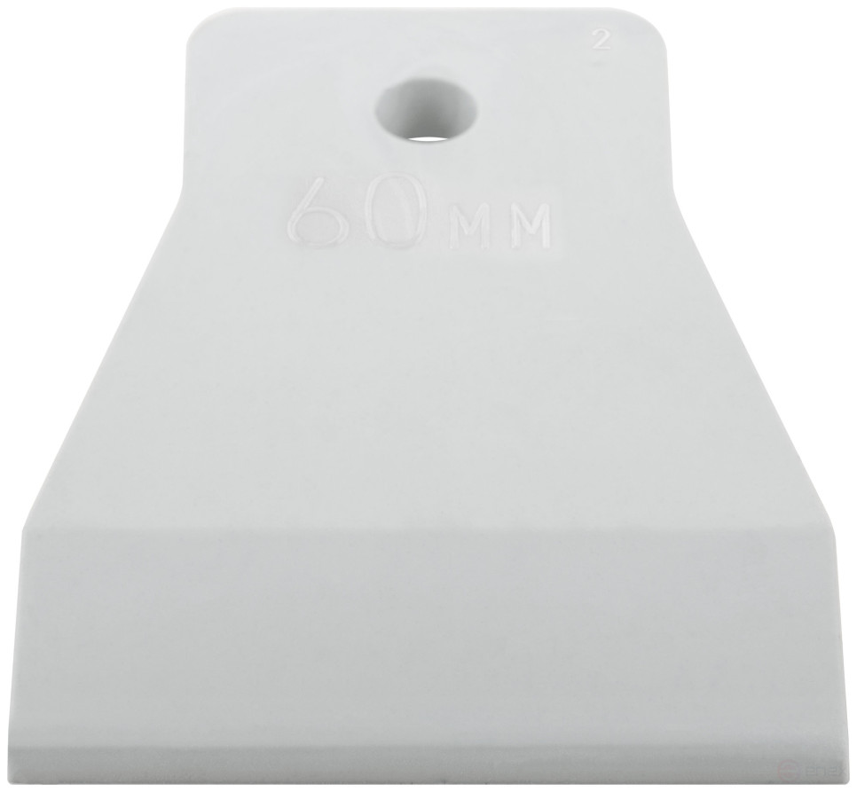 White rubber spatula 60 mm