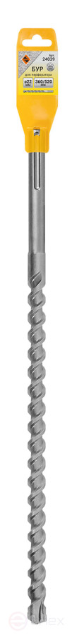 Бур SDSmax ф22х360/520