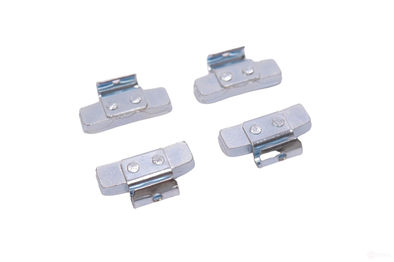 ACG 0325 FeD LUXOR Printed 25 g steel weights for alloy wheels (pack. 100 pcs) 1026931