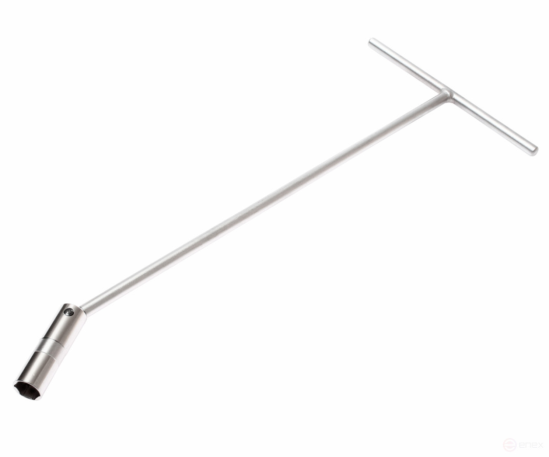 Ключ свечной карданный 16мм L=450мм 5/8" Т-образный магнитный JTC