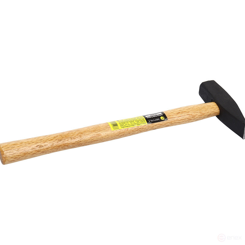 Молоток ER-30300: 300 гр., с деревянной рукояткой ЭВРИКА /1/36 NEW