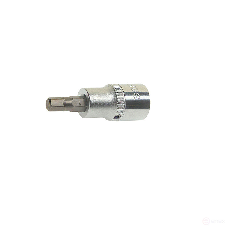 Насадка-вставка с битой Hex H7 ER-94803 1/2 22мм L=60мм ЭВРИКА /1/20