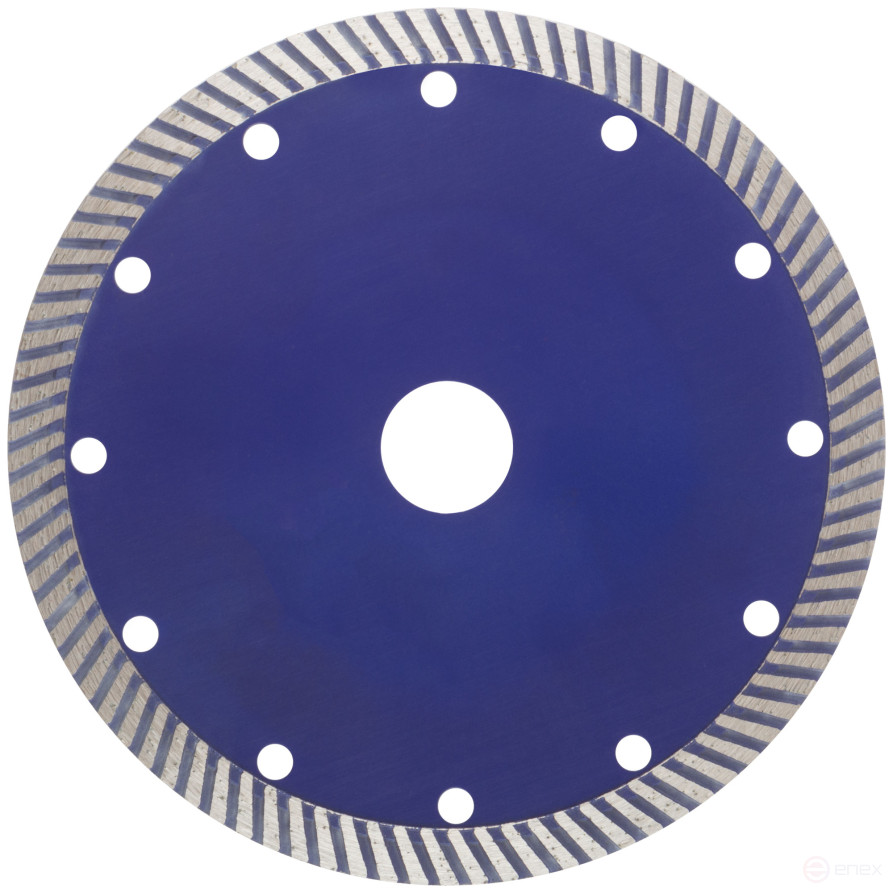 Diamond cutting disc superfine, super turbo, fine tooth CUTOP, 150 x 2.6 x 10 x 22.2 mm