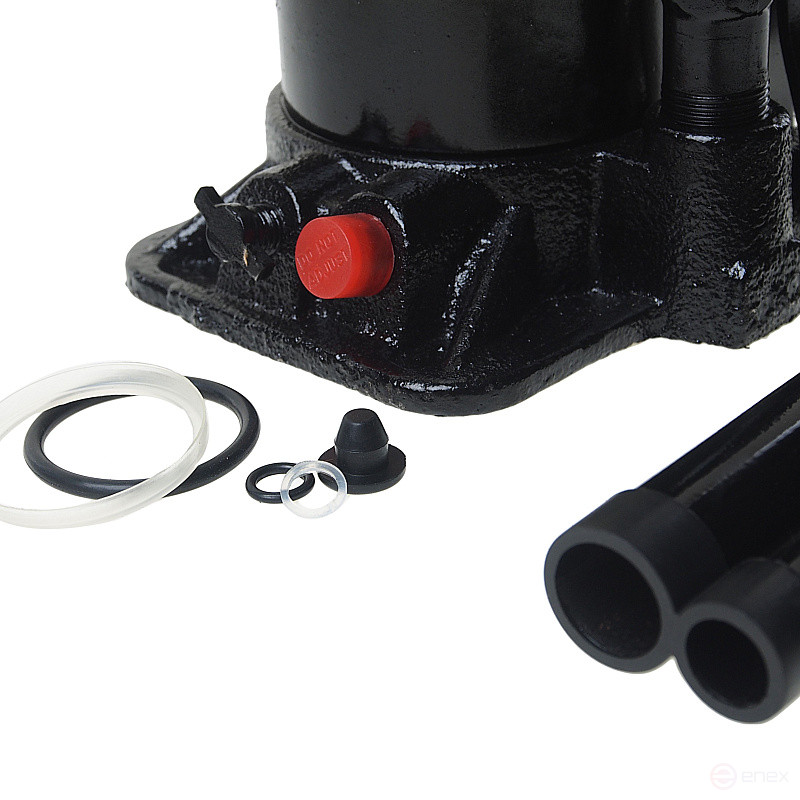Hydraulic jack ER-80101 bottle with 10t valve, repair kit (lifting height 230-435mm) EUREKA /1/4