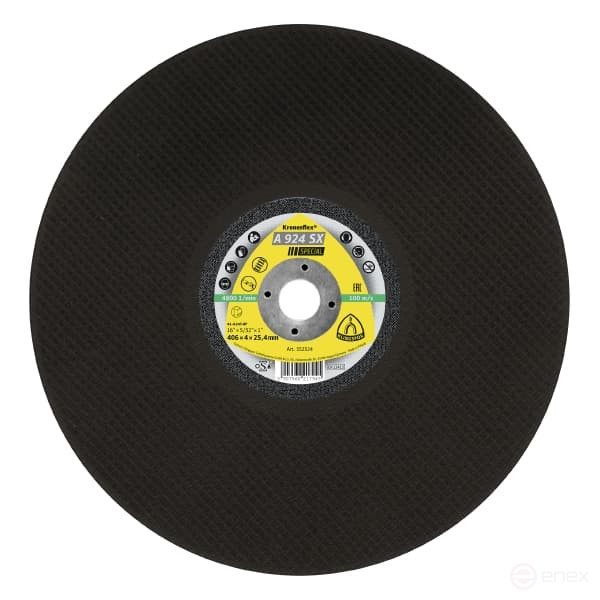 Cutting wheel A 924 SX SPECIAL, 406 x 4 x 25.4