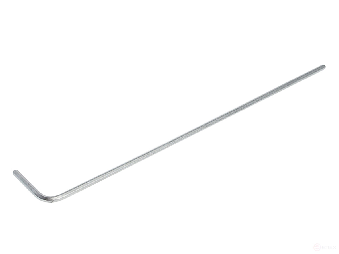 Ключ шестигранный Г-образный экстрадлинный H1.27, длина 80мм JTC