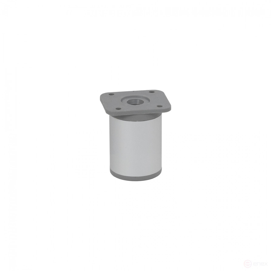 Опора меб. алюм. DAP-77 h60 с регул. алюминий AKS