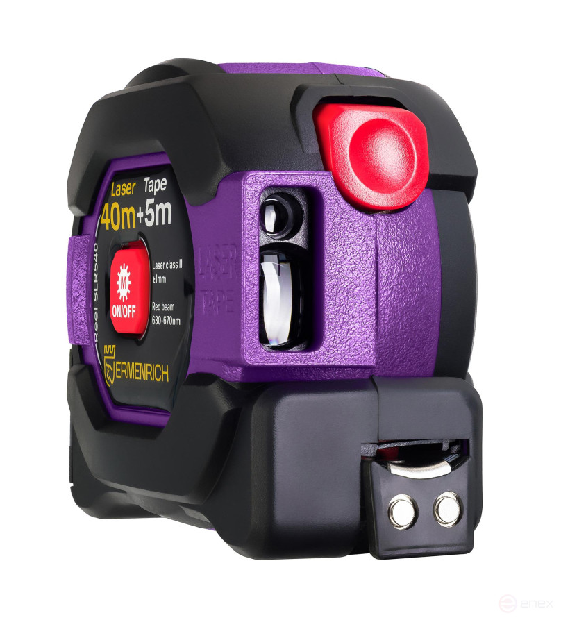 Рулетка с лазерным дальномером Ermenrich Reel SLR540