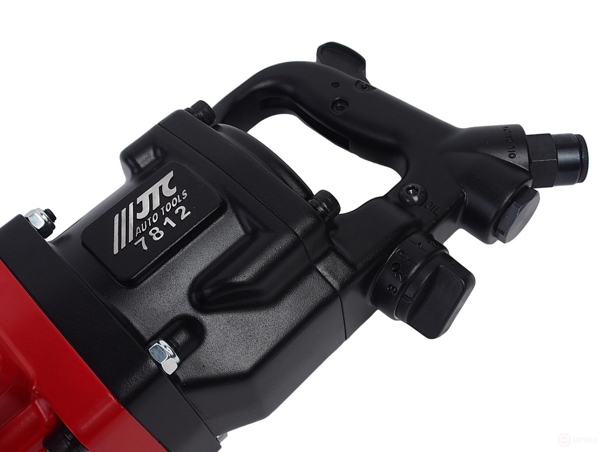 Гайковерт пневматический 1" 3390Нм 3800об/мин. 351л/мин. 90PSI шпиндель 228мм ударный L=612мм JTC