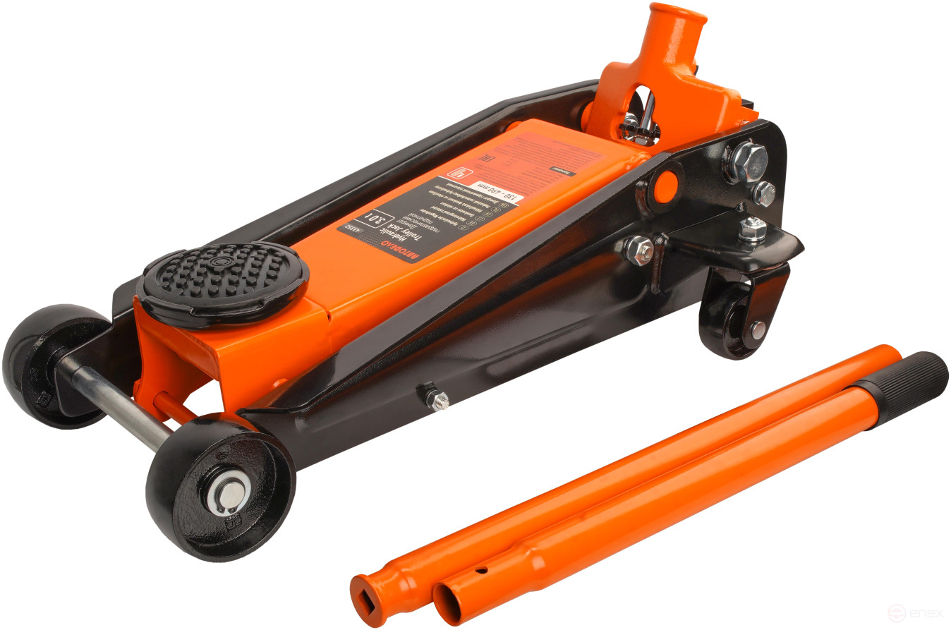 Домкрат гидр. шиномонтажный 3.0т (130-490мм.подкатной) АвтоDело (43352)