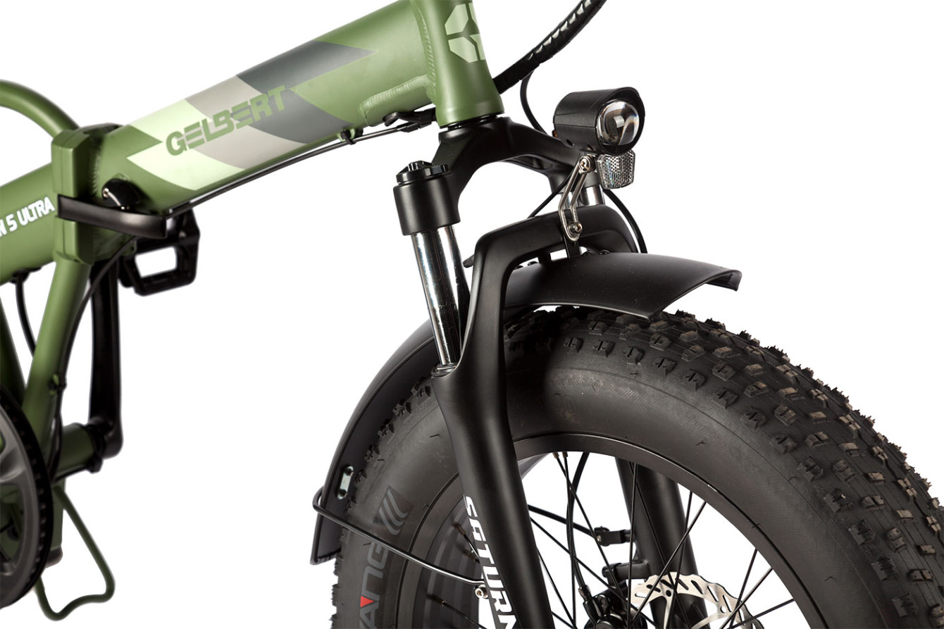 Gelbert Saturn 5 ULTRA electric bike, khaki