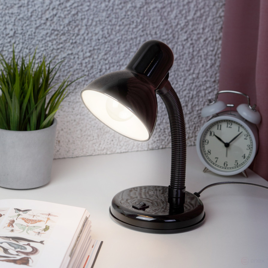 ERA N-211-E27-40W-BK Black Table Lamp