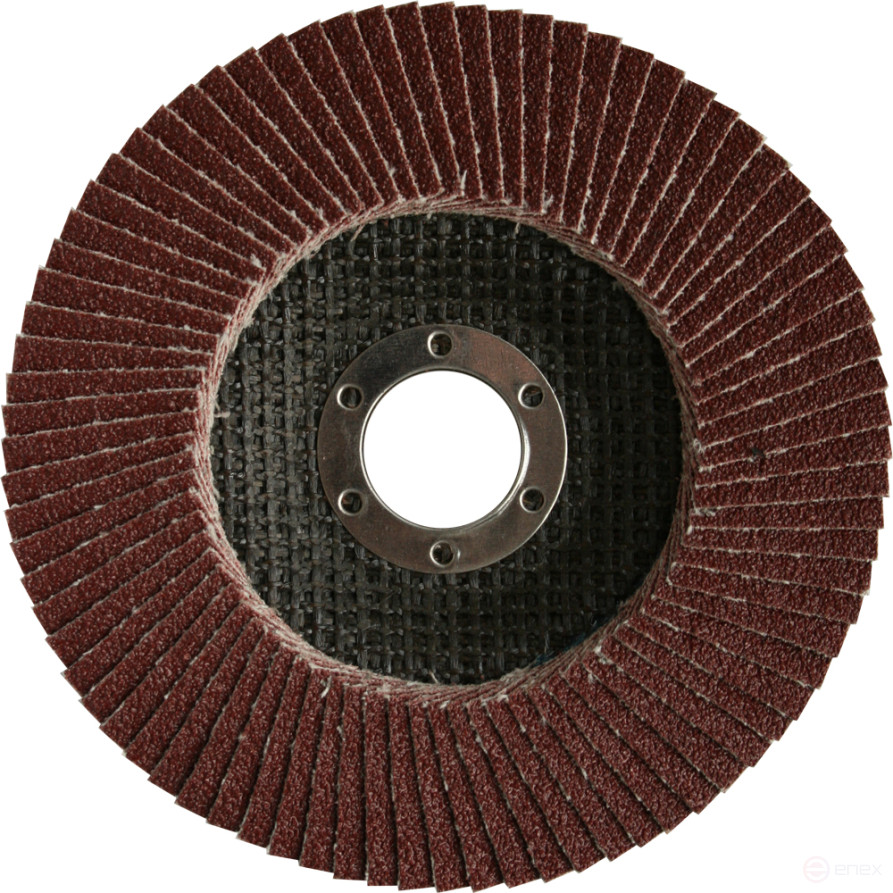 Круг лепестковый шлифовальный ПРАКТИКА 125 х 22 мм Р 80 (1шт.) серия Профи (032-379)