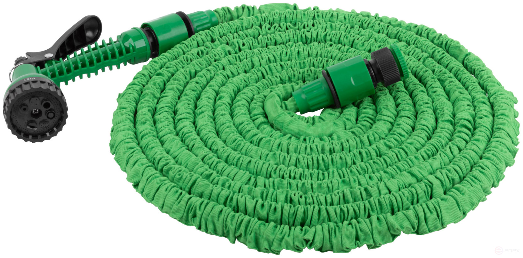 Watering kit (5-15 m stretchable hose and Watering gun, 7 modes)