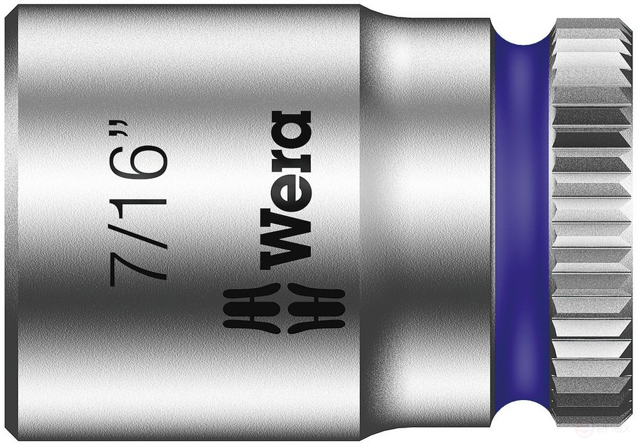 8790 HMA Zyklop Головка торцевая шестигранная, DR 1/4", 7/16" x 23 мм