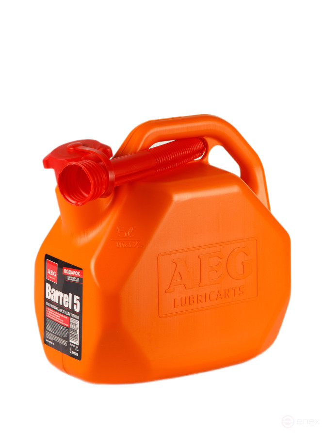 AEG Канистра 5л BARREL усиленная для топлива (оранжевая)