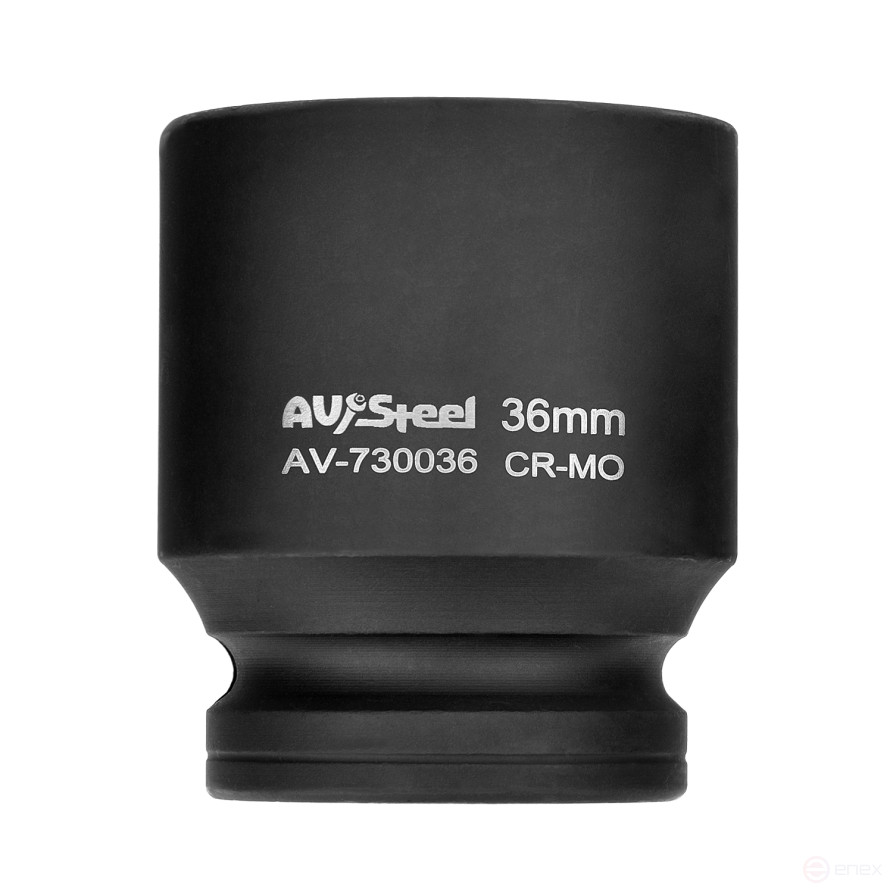 Головка ударная 3/4" шестигранная 36 мм "AV Steel" AV-730036