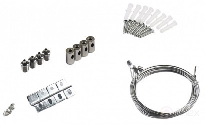 Система подвеса для ЛЕД светильников 1м (SPL, LU, TP узкие, LT5) СириусА