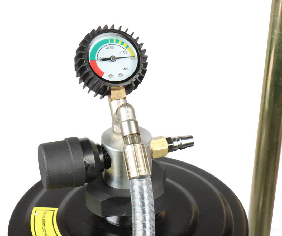 Установка для замены масла 70л с поворотным поддоном 10л и колбой GTE