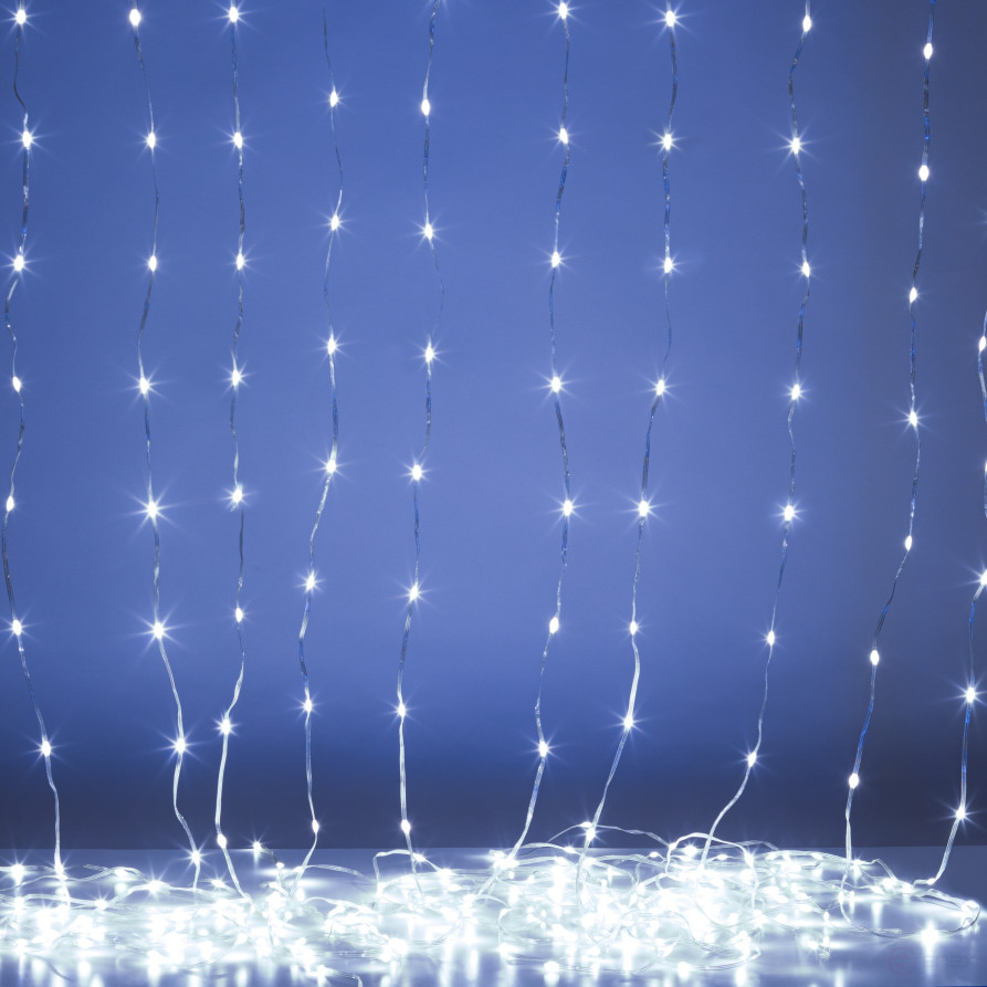 LED Christmas Garland ERA ENIN-200WD Waterfall Curtain Cool White 3*2M 200 LED IP20