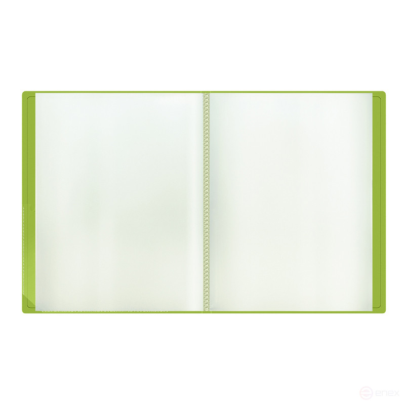 Папка с 20 вкладышами Berlingo "Fuze", 14 мм, 600 мкм, розовая