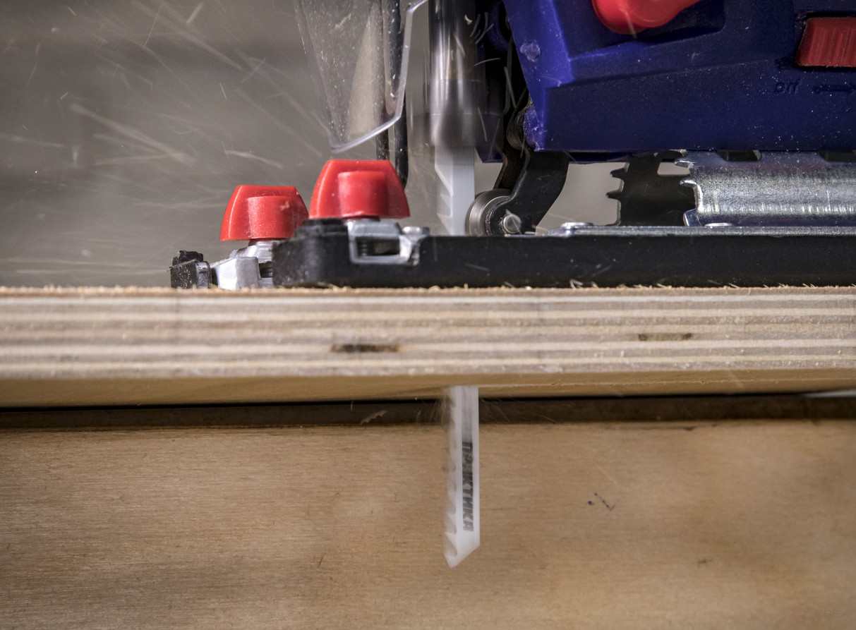 Пилки для лобзика по дереву, ДСП ПРАКТИКА тип T144DF 100 х 75 мм, грубый рез, BIM (2шт.) (034-625)