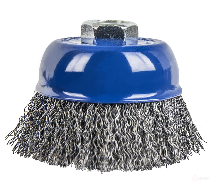 Кордщетка для МШУ чашеобразная мягкая ПРАКТИКА 75 мм М14 (1шт.) блистер (032-430)