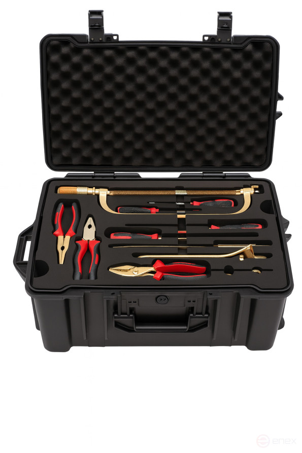 Explosion-proof tool kit (50 items) BeCu No. O-50, HORTZ