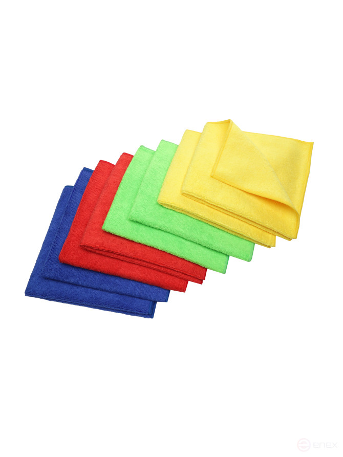 ACG Микрофибра 35*40см 320гр/м2 4 цвета (8шт в уп) 1025962