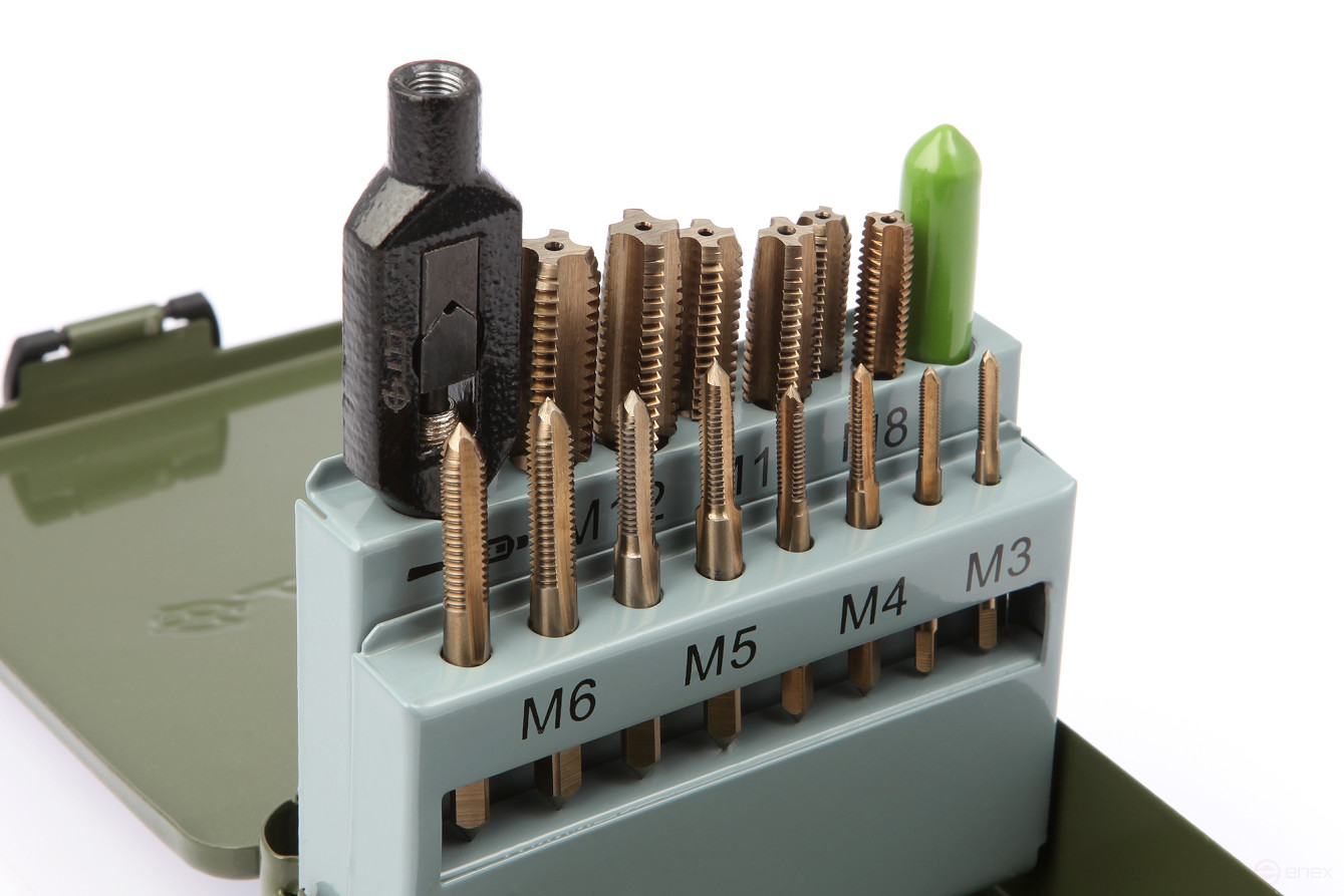 Set of taps, 15 pcs.