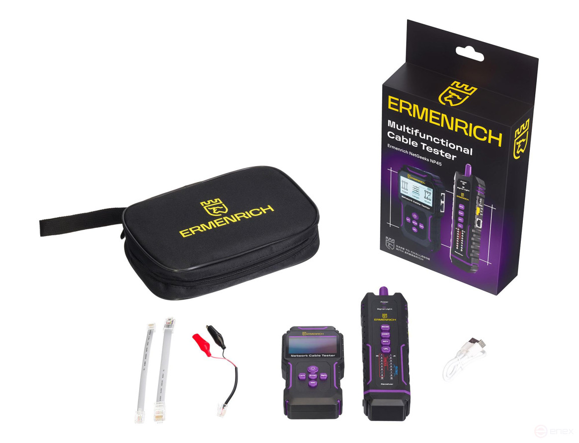 Ermenrich NetGeeks NP45 Multifunction Cable Tester