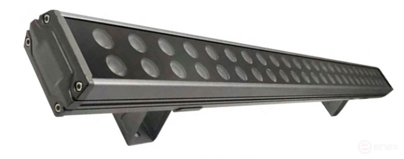 Светодиодный светильник линейный Mosvolt Wall Washer Bridgelux 72W 24V DC 2 row