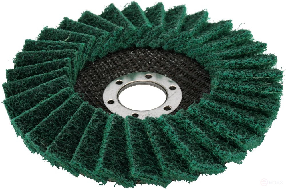 PRAKTIKA petal polishing wheel 125 x 22 mm, soft, felt, abrasive (779-196)