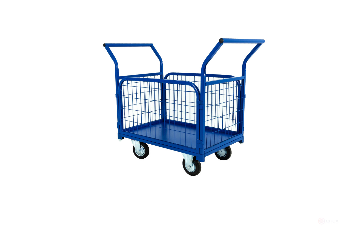Platform trolley TOR TP-6S (800x1200mm) g/n 435 kg (wheels 160 mm)