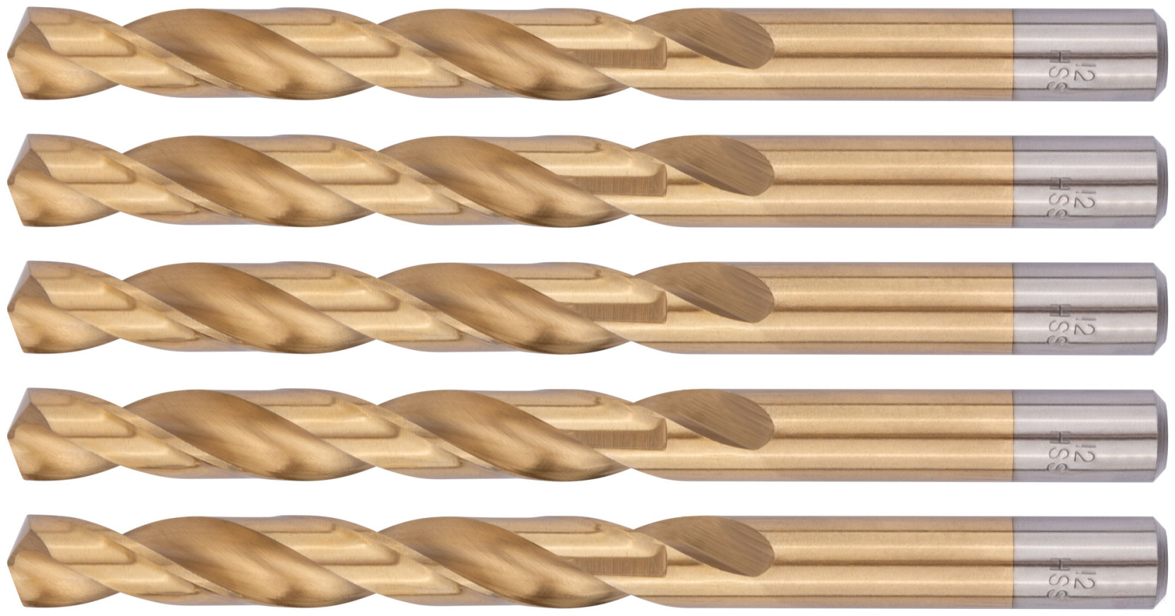 Drill HSS metal, titanium coating 12,0 mm ( 5 PCs)